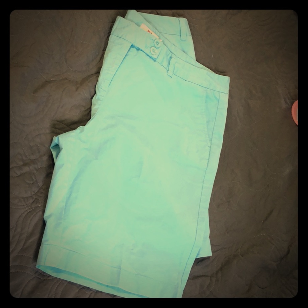 Vineyard vines sz16 teal 11” inseam shorts